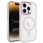 Microsonic Apple iPhone 15 Pro Max Kılıf MagSafe Shadow Planet Rose Gold