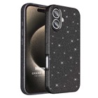 Microsonic Apple iPhone 16 Kılıf Grand Stardust Siyah