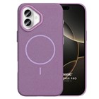 Microsonic Apple iPhone 16 Kılıf MagLeather Pro Lila