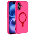 Microsonic Apple iPhone 16 Kılıf Pastello MagSafe Koyu Pembe