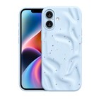 Microsonic Apple iPhone 16 Kılıf Rippledots Mavi