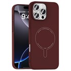 Microsonic Apple iPhone 16 Pro Kılıf AirFit MagSafe Bordo