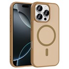 Microsonic Apple iPhone 16 Pro Kılıf MagSmoke Neo Gold