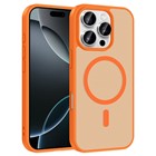 Microsonic Apple iPhone 16 Pro Kılıf MagSmoke Neo Turuncu