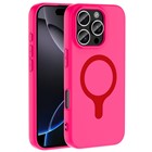 Microsonic Apple iPhone 16 Pro Kılıf Pastello MagSafe Koyu Pembe