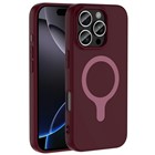 Microsonic Apple iPhone 16 Pro Kılıf Pastello MagSafe Mürdüm