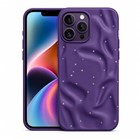 Microsonic Apple iPhone 16 Pro Max Kılıf Rippledots Mor