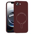 Microsonic Apple iPhone 16e Kılıf AirFit MagSafe Bordo