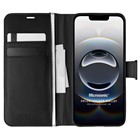 Microsonic Apple iPhone 16e Kılıf Delux Leather Wallet Siyah