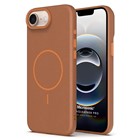 Microsonic Apple iPhone 16e Kılıf MagLeather Pro Kahverengi