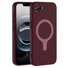 Microsonic Apple iPhone 16e Kılıf Pastello MagSafe Mürdüm