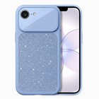Microsonic Apple iPhone 16e Kılıf Ruby Sparkle Mavi