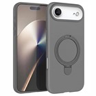 Microsonic Apple iPhone 17 Air Kılıf Aura Stant MagSafe Gri