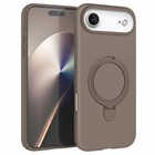 Microsonic Apple iPhone 17 Air Kılıf Aura Stant MagSafe Kahverengi