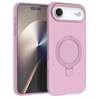 Microsonic Apple iPhone 17 Air Kılıf Aura Stant MagSafe Pembe