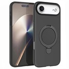 Microsonic Apple iPhone 17 Air Kılıf Aura Stant MagSafe Siyah