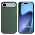 Microsonic Apple iPhone 17 Air Kılıf Liquid Lansman Silikon Yeşil