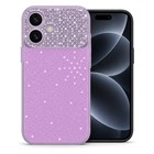 Microsonic Apple iPhone 17 Kılıf ShineGlam Luxe Pembe