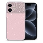 Microsonic Apple iPhone 17 Kılıf ShineGlam Luxe Rose