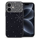 Microsonic Apple iPhone 17 Kılıf ShineGlam Luxe Siyah