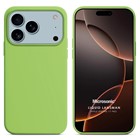 Microsonic Apple iPhone 17 Pro Kılıf Liquid Lansman Silikon Açık Yeşil