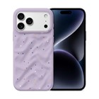 Microsonic Apple iPhone 18 Pro Kılıf Rippledots Lila