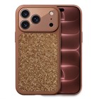 Microsonic Apple iPhone 18 Pro Max Kılıf Ruby Sparkle Kahverengi