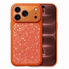 Microsonic Apple iPhone 18 Pro Max Kılıf Ruby Sparkle Turuncu