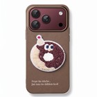Microsonic Apple iPhone 18 Pro Kılıf Stitched Puppy Plush Doughnut