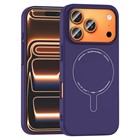 Microsonic Apple iPhone 17 Pro Max Kılıf AirFit MagSafe Derin Mor