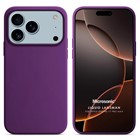 Microsonic Apple iPhone 17 Pro Max Kılıf Liquid Lansman Silikon Mor
