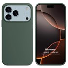 Microsonic Apple iPhone 17 Pro Max Kılıf Liquid Lansman Silikon Yeşil
