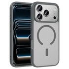 Microsonic Apple iPhone 17 Pro Kılıf MagSmoke Neo Gri