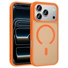 Microsonic Apple iPhone 17 Pro Kılıf MagSmoke Neo Turuncu