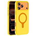 Microsonic Apple iPhone 17 Pro Max Kılıf Pastello MagSafe Sarı