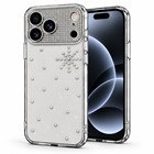 Microsonic Apple iPhone 18 Pro Max Kılıf ShineGlam Luxe Gri