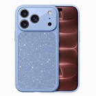 Microsonic Apple iPhone 18 Pro Kılıf Ruby Sparkle Mavi