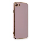 Microsonic Apple iPhone SE 2022 Kılıf Olive Plated Lila