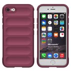 Microsonic Apple iPhone SE 2020 Kılıf Oslo Prime Bordo