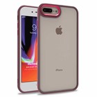 Microsonic Apple iPhone 7 Plus Kılıf Bright Planet Kırmızı