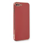 Microsonic Apple iPhone 8 Plus Kılıf Olive Plated Kırmızı