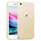 Microsonic Apple iPhone 7 Kılıf Sparkle Shiny Gold