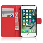Microsonic Cüzdanlı Deri iPhone SE 2020 Kılıf Kırmızı