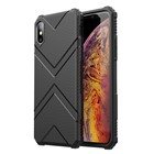 Microsonic Apple iPhone X Kılıf Diamond Shield Siyah