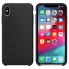 Microsonic Apple iPhone X Kılıf Liquid Lansman Silikon Siyah