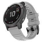 Microsonic Garmin Fenix 6X Sapphire Kordon Quick Fit Strap Band Gri