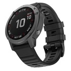 Microsonic Garmin Fenix 5 Kordon Quick Fit Strap Band Siyah