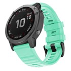 Microsonic Garmin Fenix 5X Plus Titanium Kordon Quick Fit Strap Band Mint