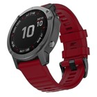 Microsonic Garmin Enduro 2 Kordon Quick Fit Strap Band Bordo