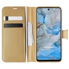 Microsonic General Mobile GM 22 Pro Kılıf Delux Leather Wallet Gold